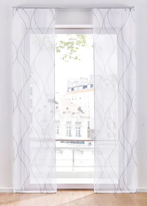 Panneau coulissant avec polyester recyclé (1 pce), bonprix