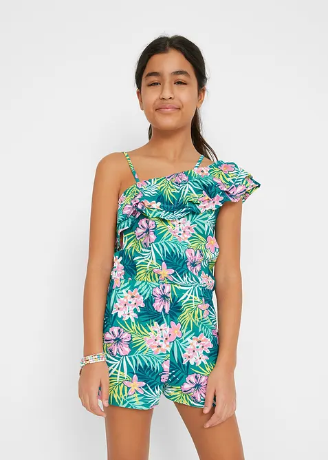 Combishort asymétrique 100% coton, bonprix