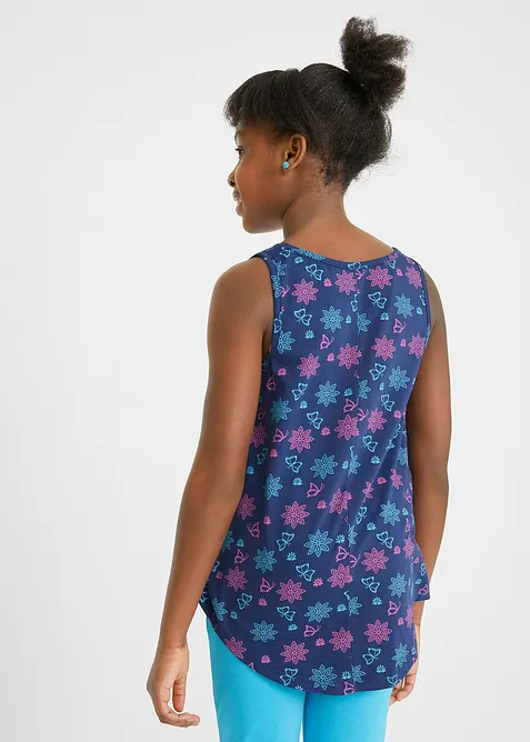 Lot de 2 tops en coton extensible, bonprix