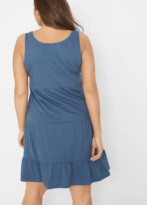 Baumwoll Jerseykleid, kurz, bonprix