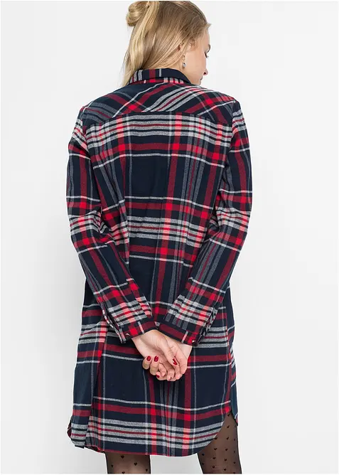 Robe-chemise 100% coton, bonprix