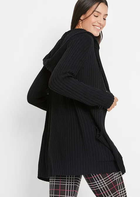 Strickjacke mit Kapuze, bonprix