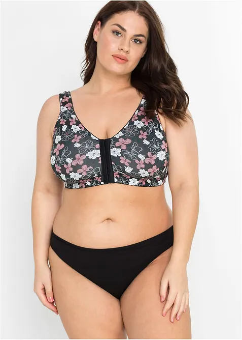 Soutiens-gorge coton agrafage devant, sans armatures, bonprix