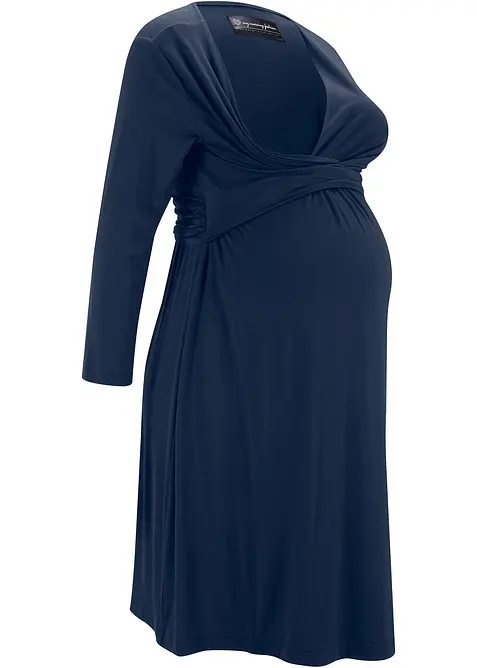 2-in-1 Umstands- und Stillkleid aus Viskose-Stretch, bonprix