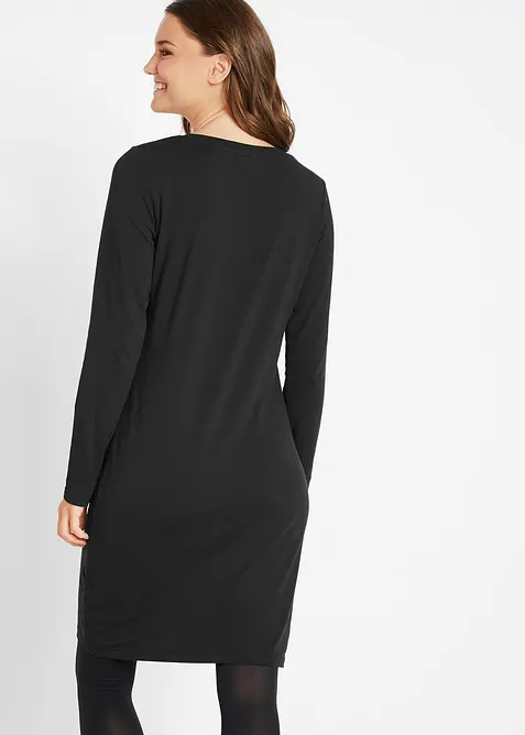 Jerseykleid aus Baumwolle mit Stretch (2er Pack), bonprix