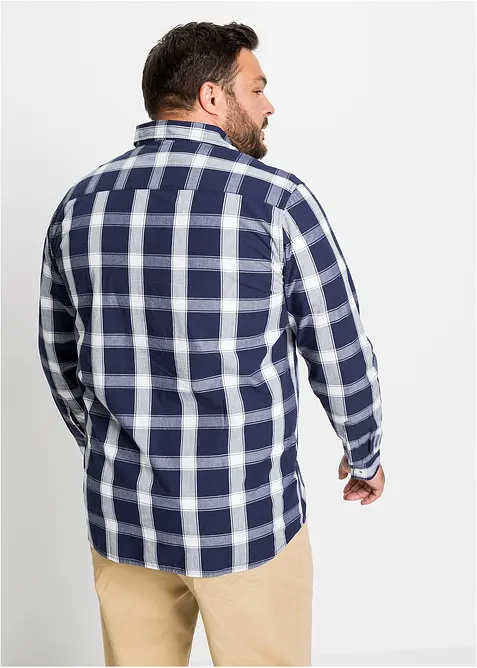 Chemise manches longues 100% coton, bonprix