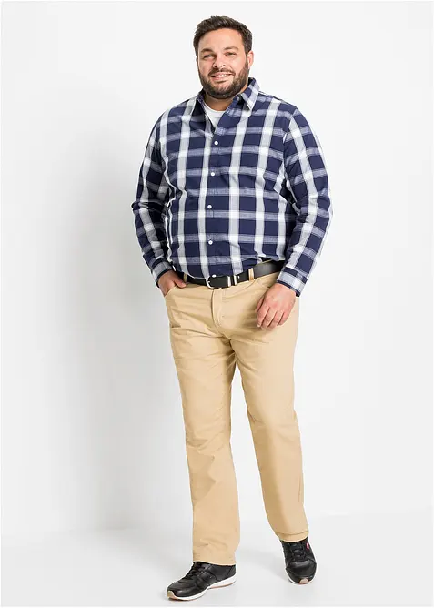 Chemise manches longues 100% coton, bonprix