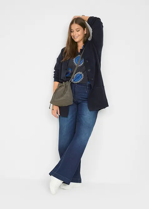 Tunikabluse aus softer Viskose, bonprix