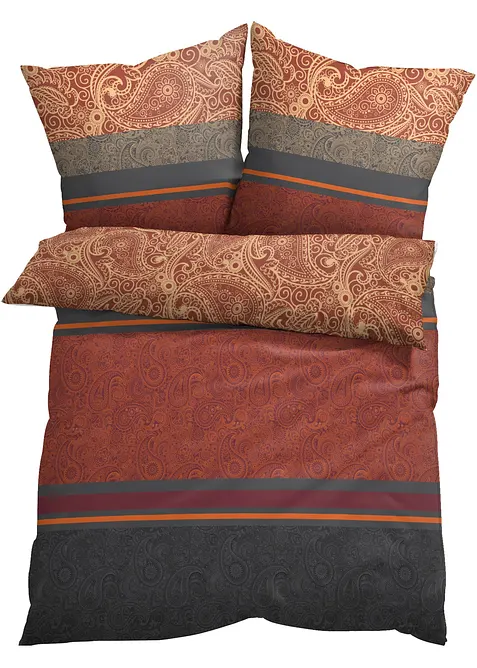 Bettw&auml;sche mit Ornamenten, bonprix
