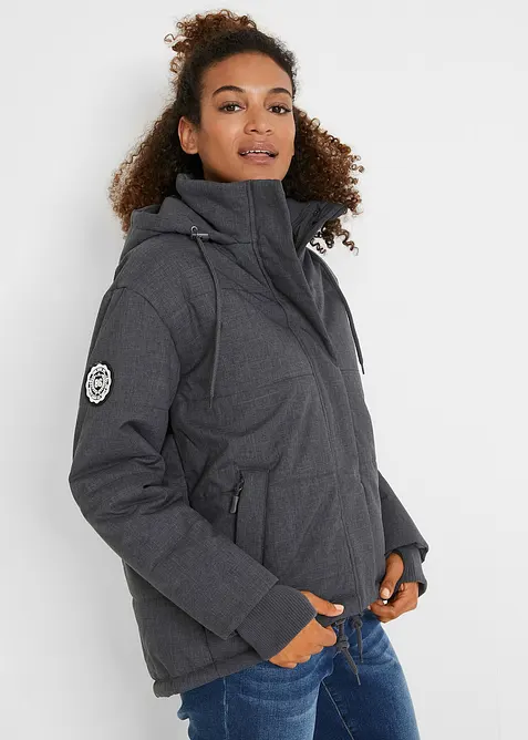 wasserabweisende Outdoor-Steppjacke, Oversized, bonprix