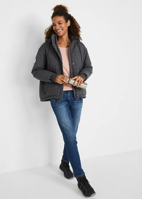 wasserabweisende Outdoor-Steppjacke, Oversized, bonprix