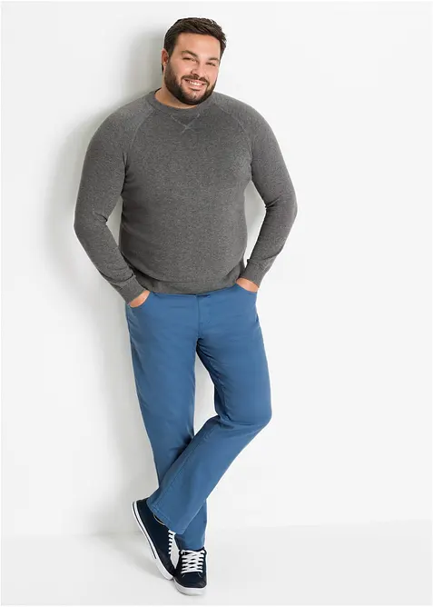 Feinstrickpullover aus reiner Baumwolle (2er Pack), bonprix