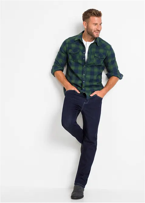 Chemisier en flanelle 100% coton, bonprix