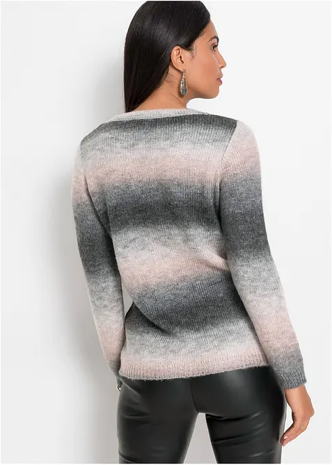 Grobstrick-Pullover mit Farbverlauf, bonprix