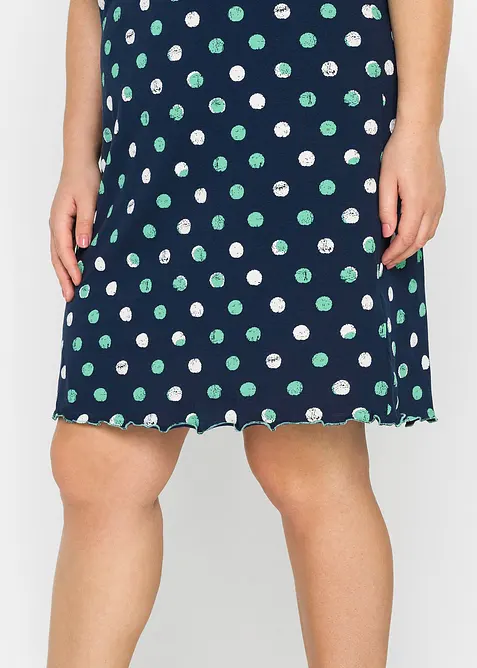 Kurzes Nachthemd aus Bio-Baumwolle, bonprix