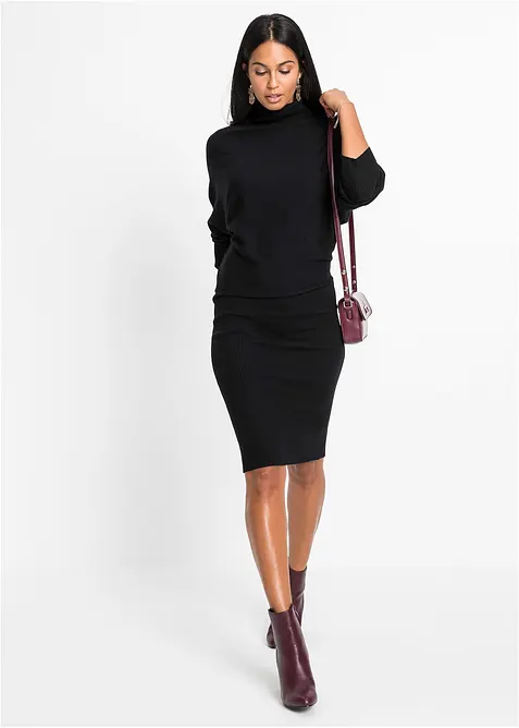 Strickkleid aus Viskose-Mix, bonprix