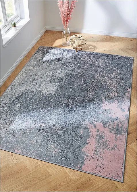 Teppich mit marmorierter Musterung, bonprix