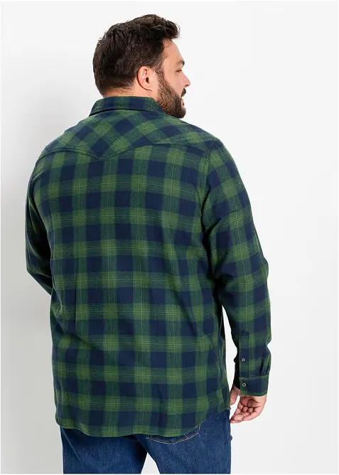 Chemisier en flanelle 100% coton, bonprix