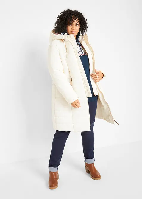 Norweger-Pullover mit Kapuze, bonprix