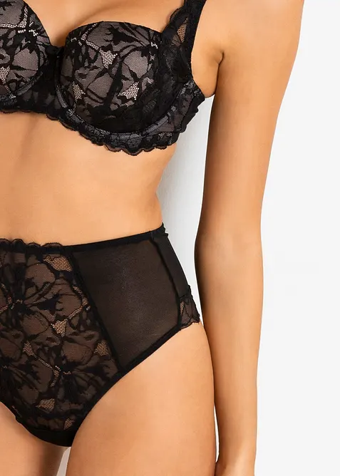 Highwaist String aus Spitze, bonprix