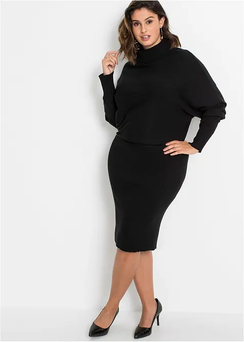 Strickkleid aus Viskose-Mix, bonprix