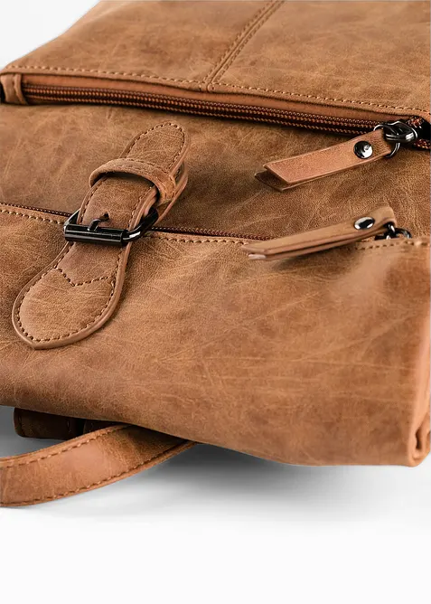 Rucksack mit Außentasche und Schnallendetail, bonprix