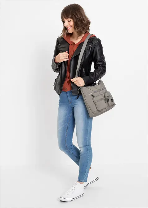 Sac à bandoulière avec poches extérieures, bonprix