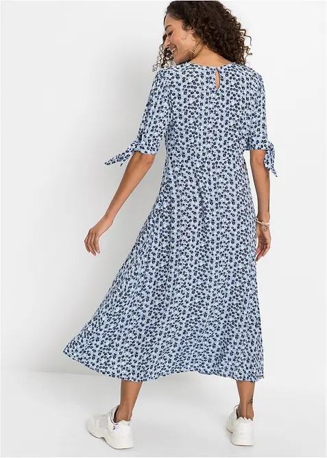 Midikleid aus reiner Viskose, bonprix