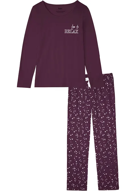 Pyjama aus reiner Baumwolle, bonprix
