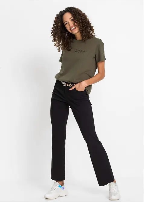 T-Shirt aus reiner Baumwolle, bonprix