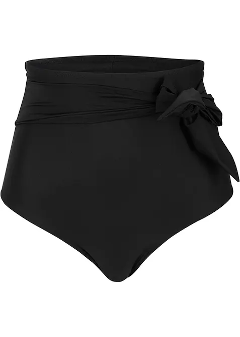 Bas de bikini sculptant taille haute avec lien à nouer, maintien fort, bonprix