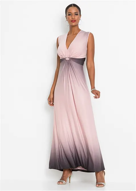 Jerseykleid mit Drapierung, bonprix