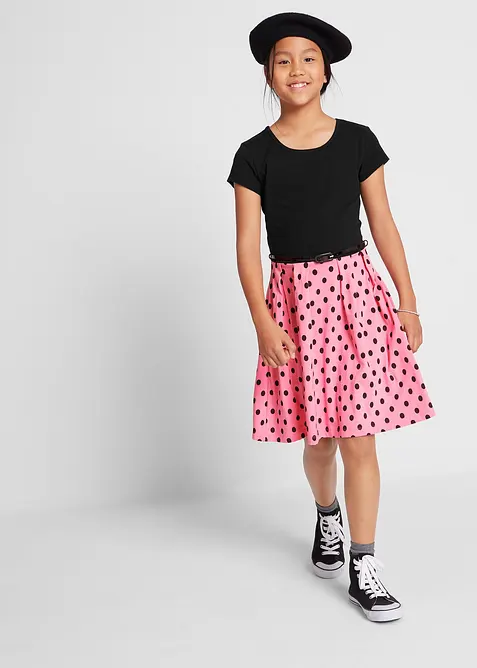 Robe en jersey coton extensible, bonprix