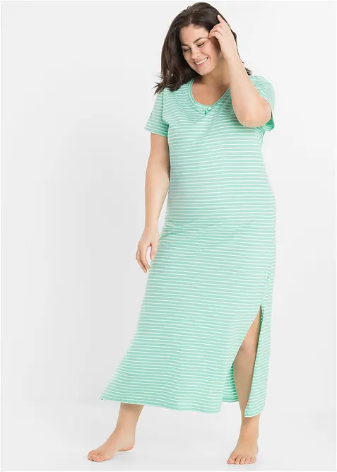 Langes Nachthemd aus reiner Baumwolle, bonprix