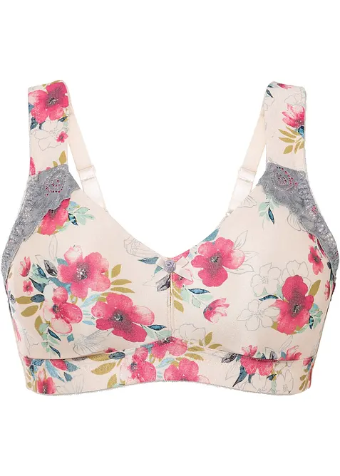 Soutien-gorge grand maintien sans armatures avec bretelles rembourrées, bonprix