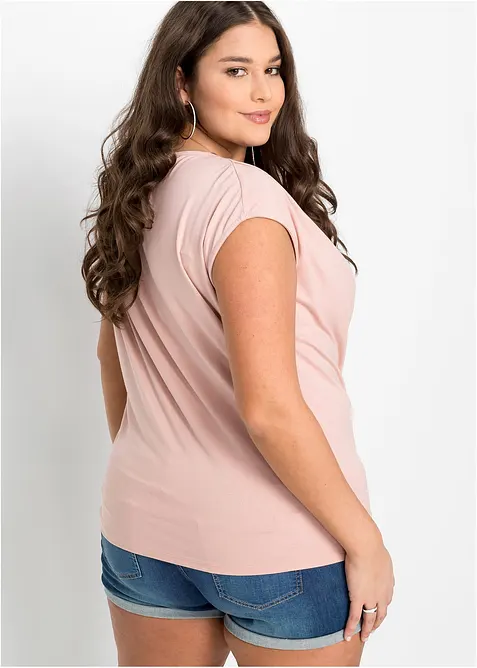 Wasserfall-Shirt aus Viskose-Mix, bonprix