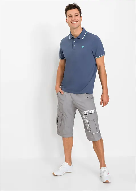 Polo en maille piquée 100% coton, bonprix