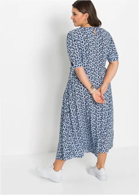 Midikleid aus reiner Viskose, bonprix