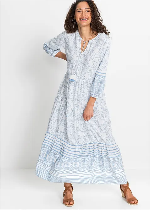 Robe longue en viscose fluide, bonprix