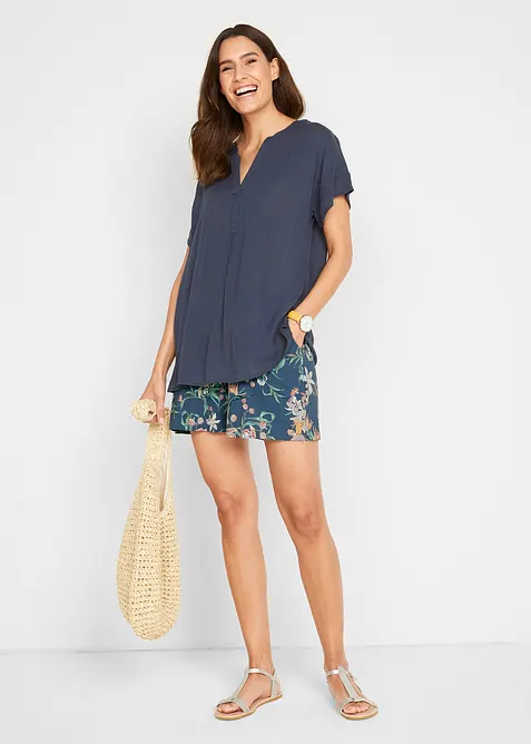 Jersey-Shorts aus elastischem Baumwoll-Mix (2er Pack), bonprix