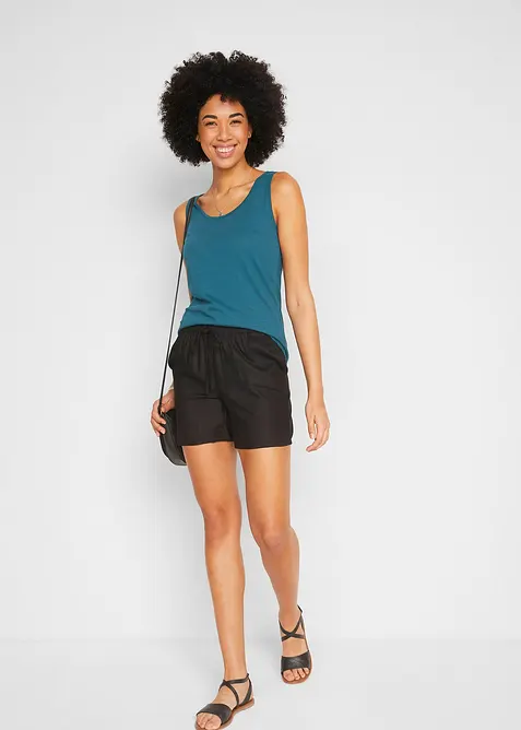 Jersey-Top aus reiner Bio-Baumwolle, bonprix