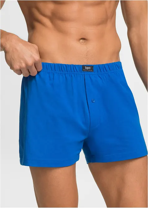 Lockere Jersey Boxershorts aus Baumwolle (3er Pack), bonprix