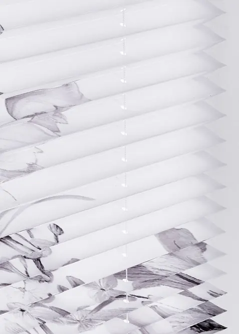 Store plissé à imprimé floral, bonprix