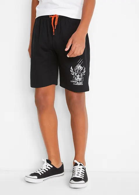 Lot de 2 bermudas en jersey coton, bonprix