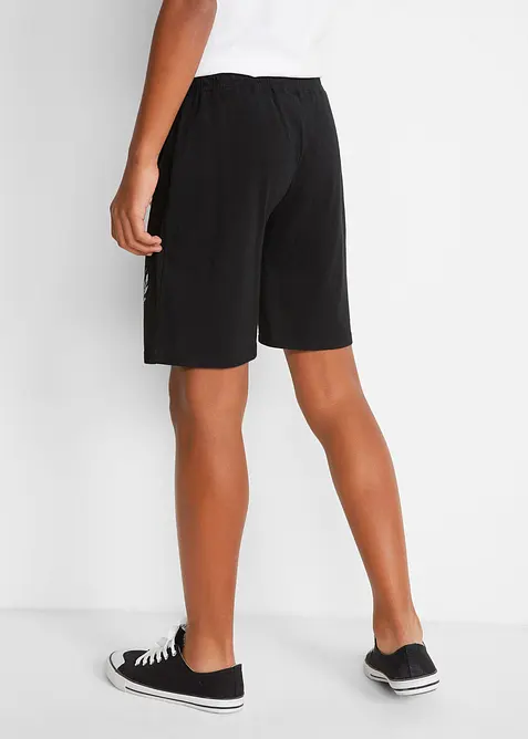 Lot de 2 bermudas en jersey coton, bonprix