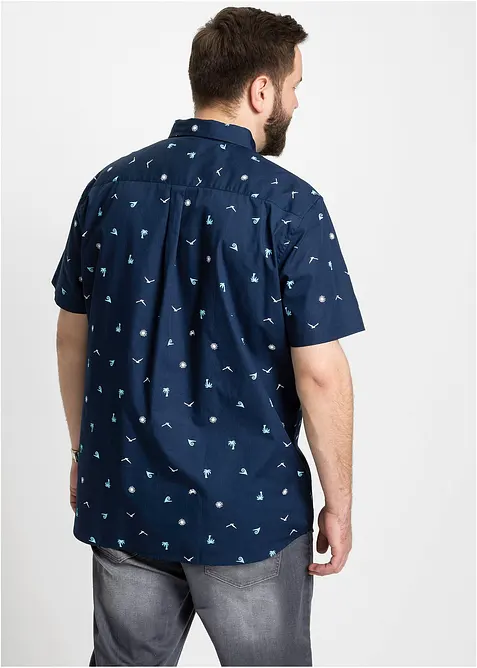 Chemise manches courtes 100% coton, bonprix