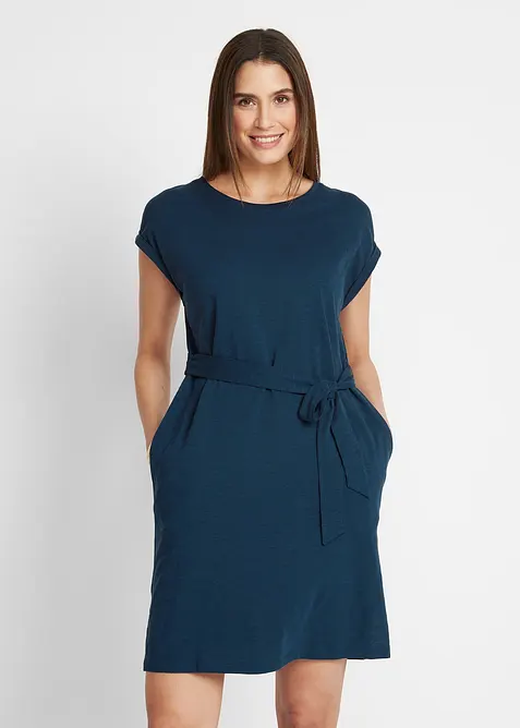 Shirtkleid aus reiner Baumwolle, bonprix