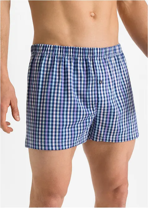 Lockere Jersey Boxershorts aus Baumwolle (3er Pack), bonprix