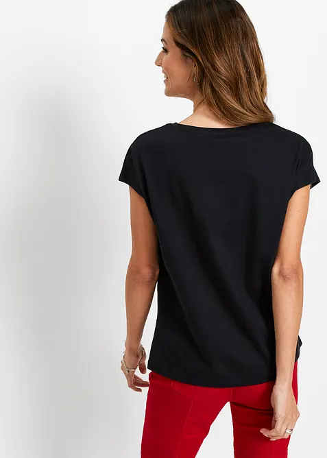 Shirt mit Pailletten, bonprix