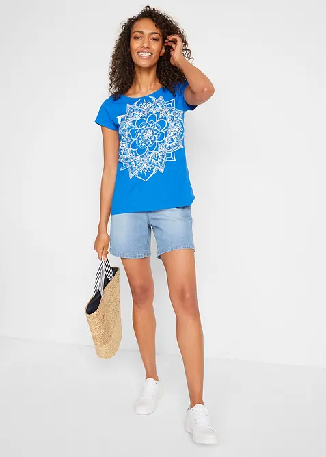 T-Shirt aus reiner Bio-Baumwolle, bonprix